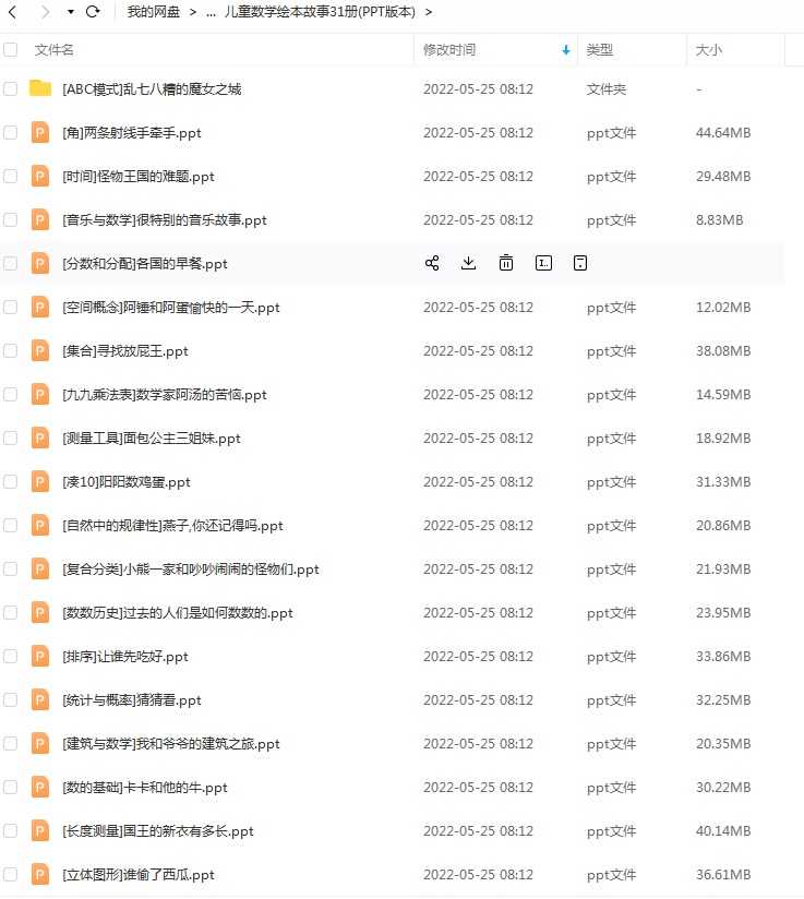 适合小学一到三年级的 数学思维训练资料 数学绘本故事31册百度云下载 - 中创网-中创网