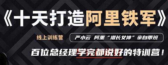 严小云销售特训营《十天快速打造阿里铁军》百位总经理学完都说好 - 中创网-中创网