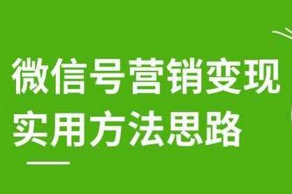 徐悦佳《微信号营销变现实用方法思路》朋友圈刷屏裂变方法 - 中创网-中创网