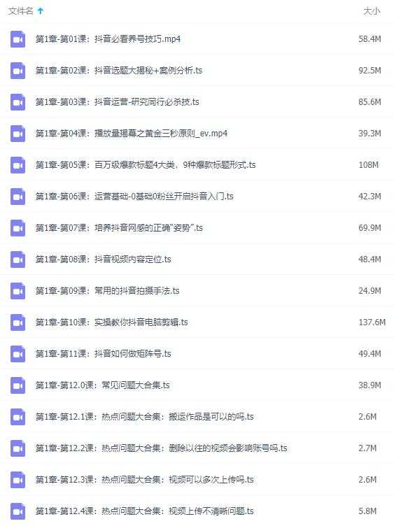 图片[1]-玩转抖音教程，抖音运营实战教程：从小白到赚钱大神 - 中创网-中创网