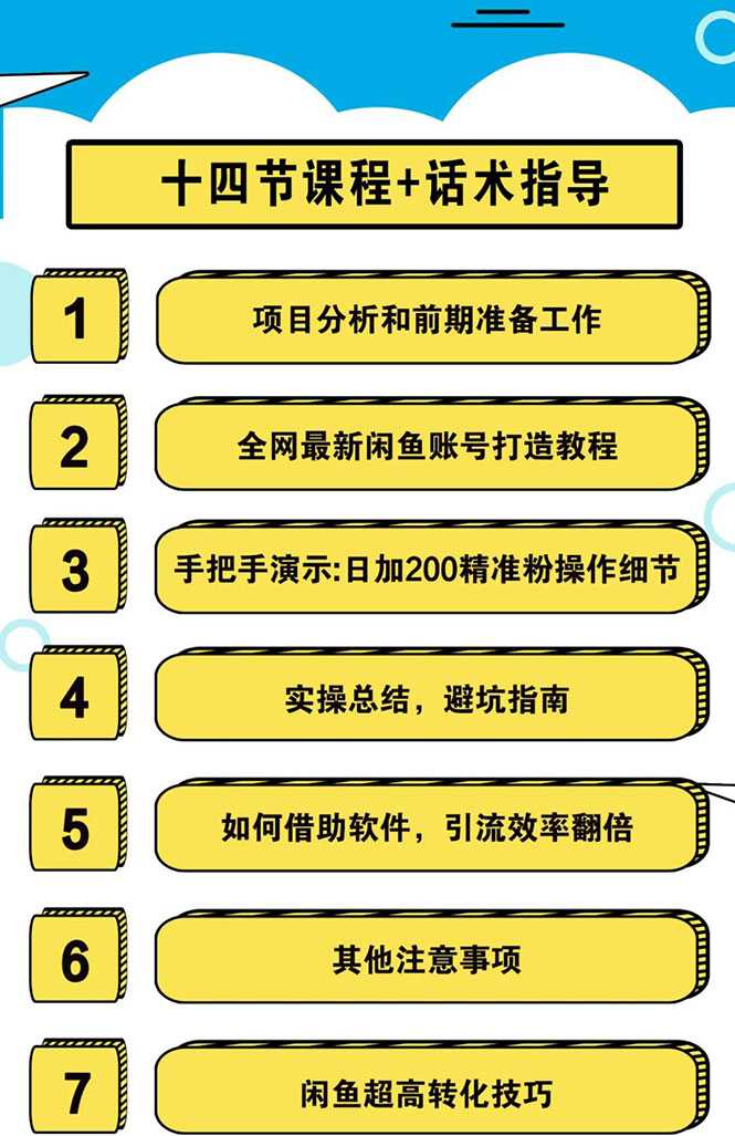 图片[2]-实战闲鱼被动引流4.0技术，坐等粉丝来找你，实操演示日加200+精准粉 - 中创网-中创网
