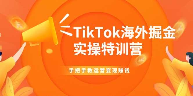TikTok海外掘金实操特训营：手把手教运营变现赚钱 - 中创网-中创网