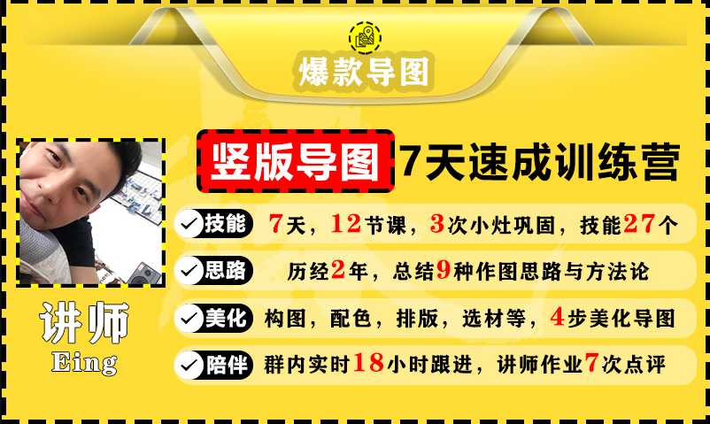 价值1388元【爆款导图】训练营 一张图吸粉800+，学完你也可以 - 中创网-中创网