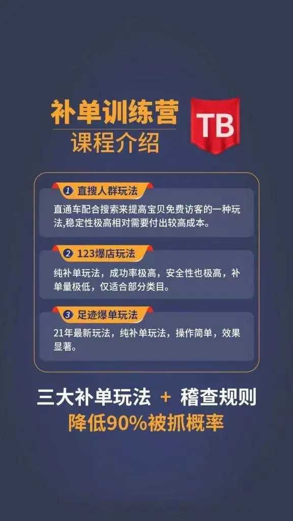 图片[1]-数据蛇淘宝2021最新三大补单玩法+稽查规则，降低90%被抓概率 - 中创网-中创网