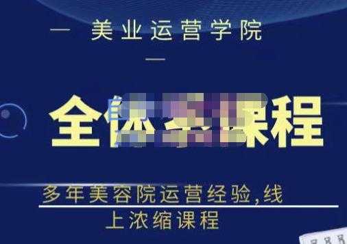 郑芳老师·网红美容院全套营销落地课程，多年美容院运营经验，线上浓缩课程 - 中创网-中创网