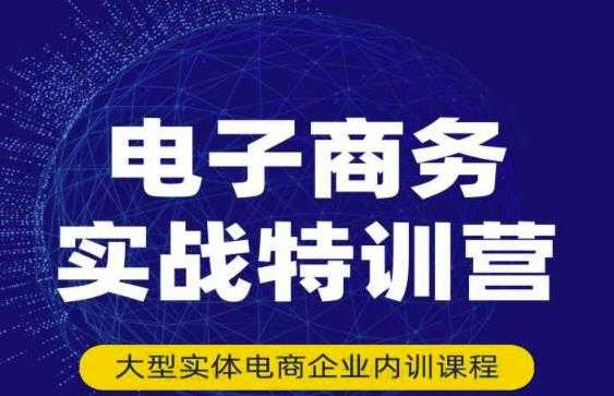 图片[1]-民赛电气内部出品：电子商务实战特训营，全方位带你入门电商，308种方式玩转电商 - 中创网-中创网