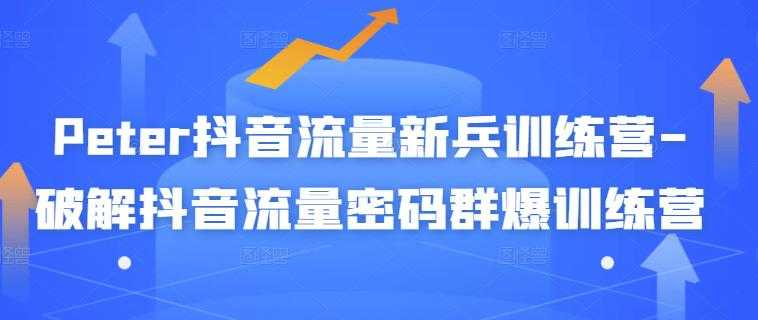 Peter抖音流量新兵训练营-破解抖音流量密码群爆训练营（新兵） - 中创网-中创网