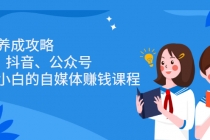 博主养成攻略，适合小白的自媒体赚钱课程 - 中创网-中创网