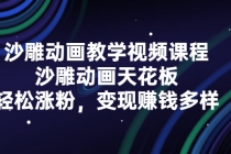 沙雕动画教学视频课程，沙雕动画天花板，轻松涨粉，变现赚钱多样 - 中创网-中创网