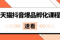 《天猫抖音爆品孵化课程》独家绝密新品引爆法 - 中创网-中创网