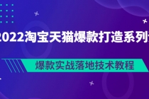 2022淘宝天猫爆款打造系列课：爆款实战落地技术教程 - 中创网-中创网