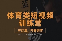 体育类短视频教学课程，篮球解说账号的IP打造方法和内容创作课 - 中创网-中创网