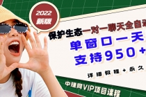 最新版保护生态一对一聊天全自动挂机 单窗一天20+支持950+平台 - 中创网-中创网