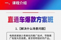 《直通车爆款方案班》提高直通车推广功能 - 中创网-中创网
