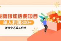 最新移动话费项目：利用咸鱼接单，单人利润300+适合个人或工作室 - 中创网-中创网