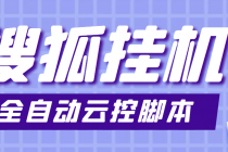 最新群控版搜狐视频全自动挂机脚本，号称单窗口一天5+【脚本+教程】 - 中创网-中创网