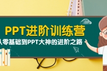 PPT进阶训练营：从零基础到PPT大神的进阶之路 - 中创网-中创网