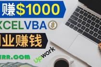 会使用Excel就能赚钱，在Fiverr出售Excel数据录入服务，月入1000美元以上 - 中创网-中创网