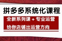 车神陪跑，拼多多系统化课程，全新系列课+专业运营给你店铺出运营方向 - 中创网-中创网