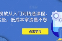 万相台投放·新手到精通课程，学会这些，低成本拿流量不愁！ - 中创网-中创网