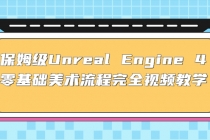 保姆级Unreal Engine 4 零基础美术流程完全视频教学(37节课+配套文件) - 中创网-中创网