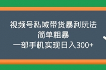 视频号私域带货暴利玩法，简单粗暴，一部手机实现日入300+ - 中创网-中创网