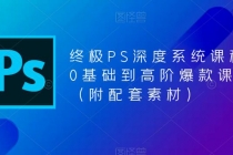 终极-PS全面深度系统课程，0基础到高阶爆款课程 - 中创网-中创网