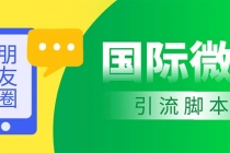 市面上价值660一年的国际微信，无限加好友 解放双手轻松引流【脚本+教程】 - 中创网-中创网