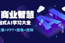 AI商业智慧：一站式AI学习大全【AI+文案+PPT+图像+视频】 - 中创网-中创网