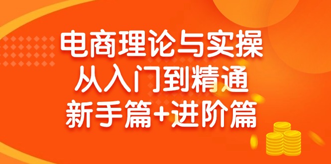 图片[1]-电商理论与实操从入门到精通 新手篇+进阶篇 - 中创网-中创网