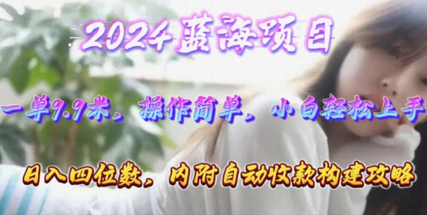 年轻群体的蓝海市场，1单9.9元，操作简单，小白轻松上手，日入四位数 - 中创网-中创网