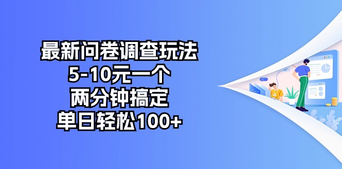 最新问卷调查玩法，5-10元一个，两分钟搞定，单日轻松100+ - 中创网-中创网