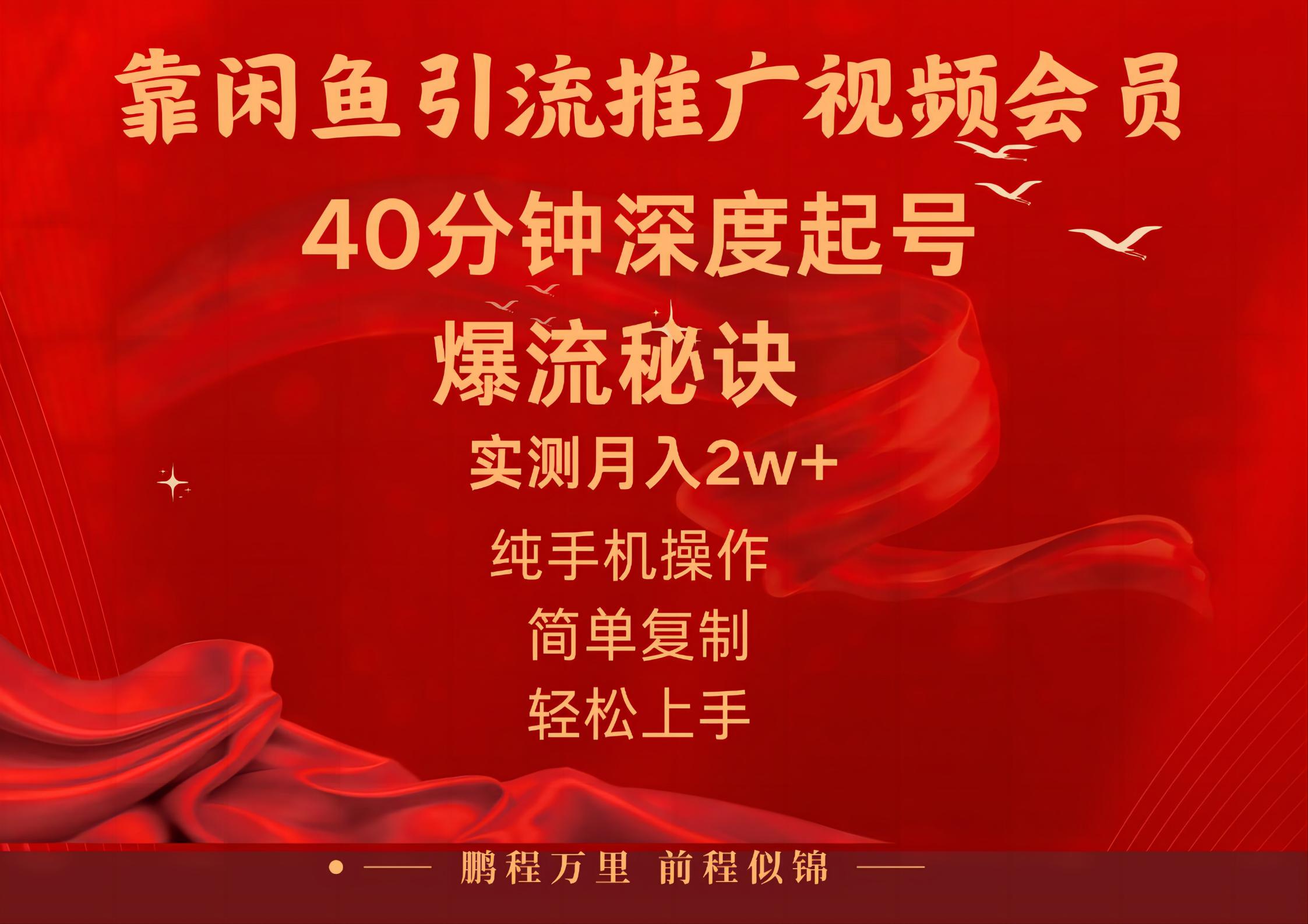 图片[1]-闲鱼暴力引流推广视频会员，能做到日入2W+，操作简单 - 中创网-中创网