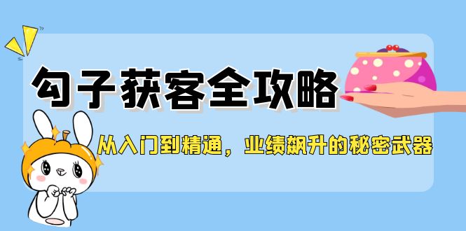 从入门到精通，勾子获客全攻略，业绩飙升的秘密武器 - 中创网-中创网
