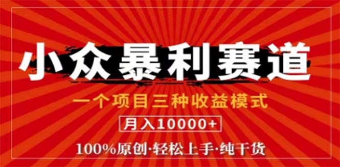 视频号最新爆火赛道，三种可收益模式，0粉新号条条原创条条热门 日入1000+ - 中创网-中创网