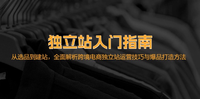 图片[1]-独立站入门指南：从选品到建站，全面解析跨境电商独立站运营技巧与爆品… - 中创网-中创网