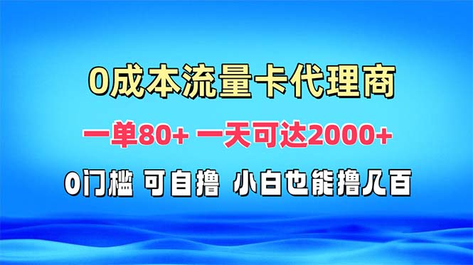 图片[1]-免费流量卡代理一单80+ 一天可达2000+ - 中创网-中创网