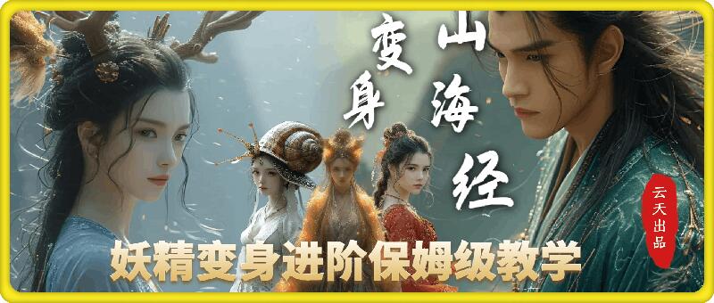 云天AI山海经变身视频教程，妖精变身进阶保姆级教学 - 中创网-中创网