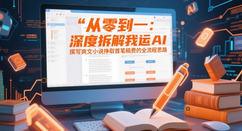 从零到一：深度拆解我运用AI撰写爽文小说挣取首笔稿费的全流程思路 - 中创网-中创网