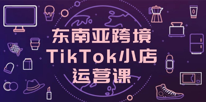 东南亚跨境TikTok小店运营课，掌握店铺设置与流量转化核心技巧 - 中创网-中创网