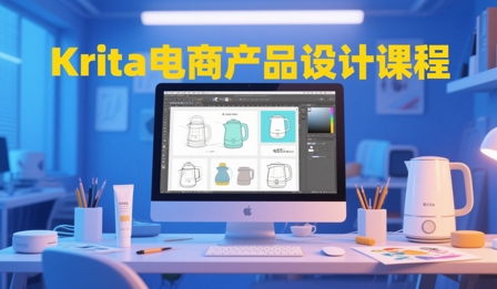 大梦老师·Krita电商产品设计课程 - 中创网-中创网