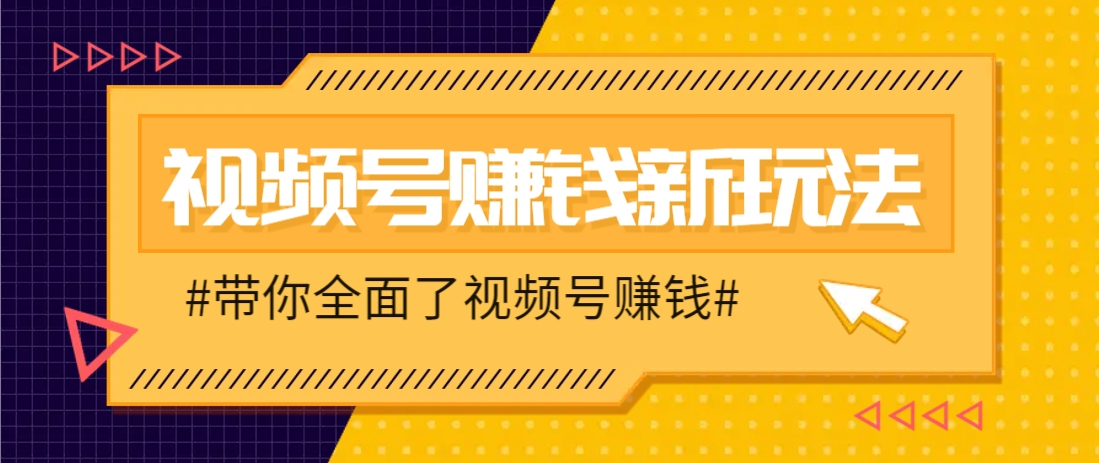 视频号短视频带货新玩法，用这个方法，一天佣金4407(附详细教程) - 中创网-中创网
