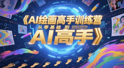AI绘画高手训练营，从零基础到AI高手 - 中创网-中创网