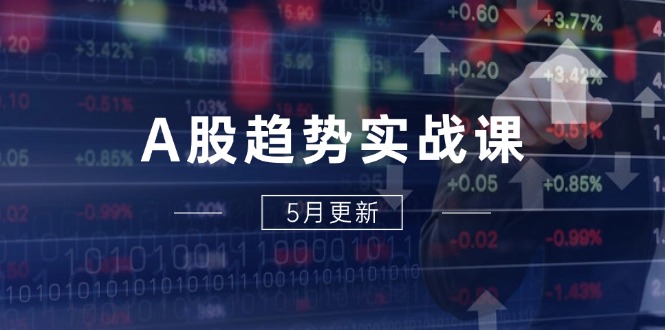 A股趋势实战课：主力动向+政策红利，2025全年策略5月更新 - 中创网-中创网