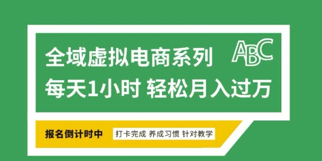 全域虚拟电商变现系列，通过平台出售虚拟电商产品从而获利 - 中创网-中创网