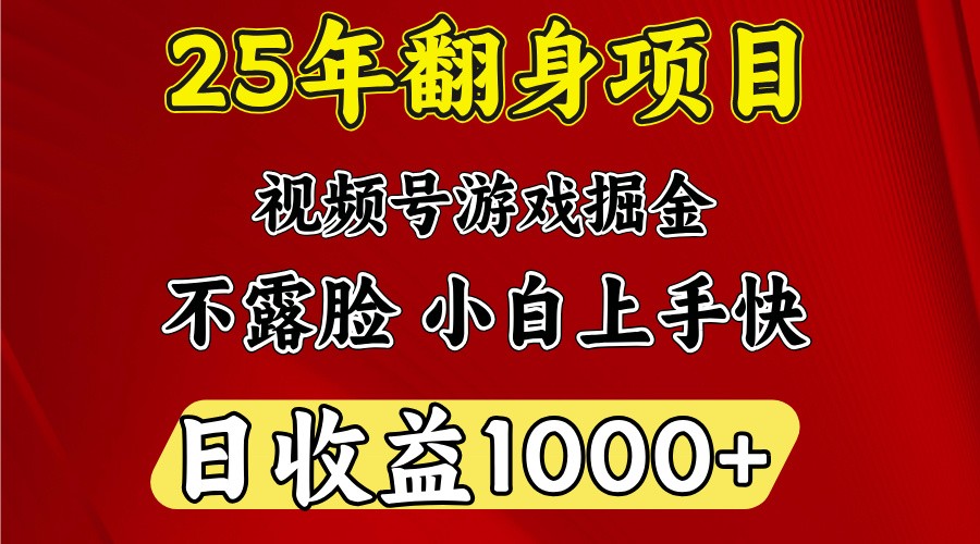 一天收益1000+ 25年开年落地好项目 - 中创网-中创网