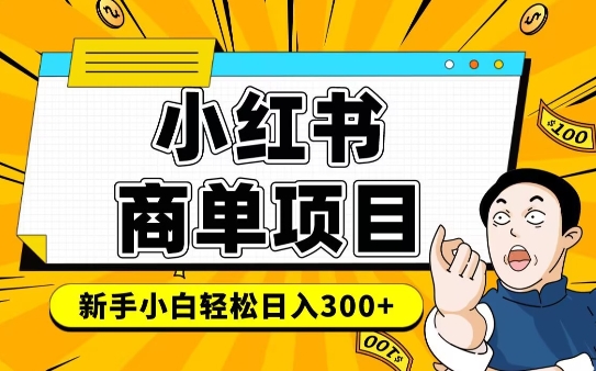 小红书千粉商单，稳定快速变现项目，实现月入6-8k并不是很难 - 中创网-中创网
