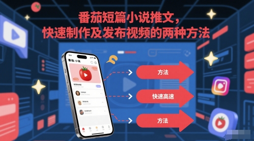 番茄短篇小说推文，快速制作及发布视频的两种方法 - 中创网-中创网