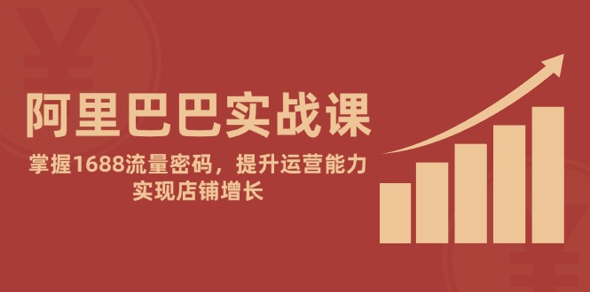 阿里巴巴实战课：掌握1688流量密码，提升运营能力，实现店铺增长 - 中创网-中创网